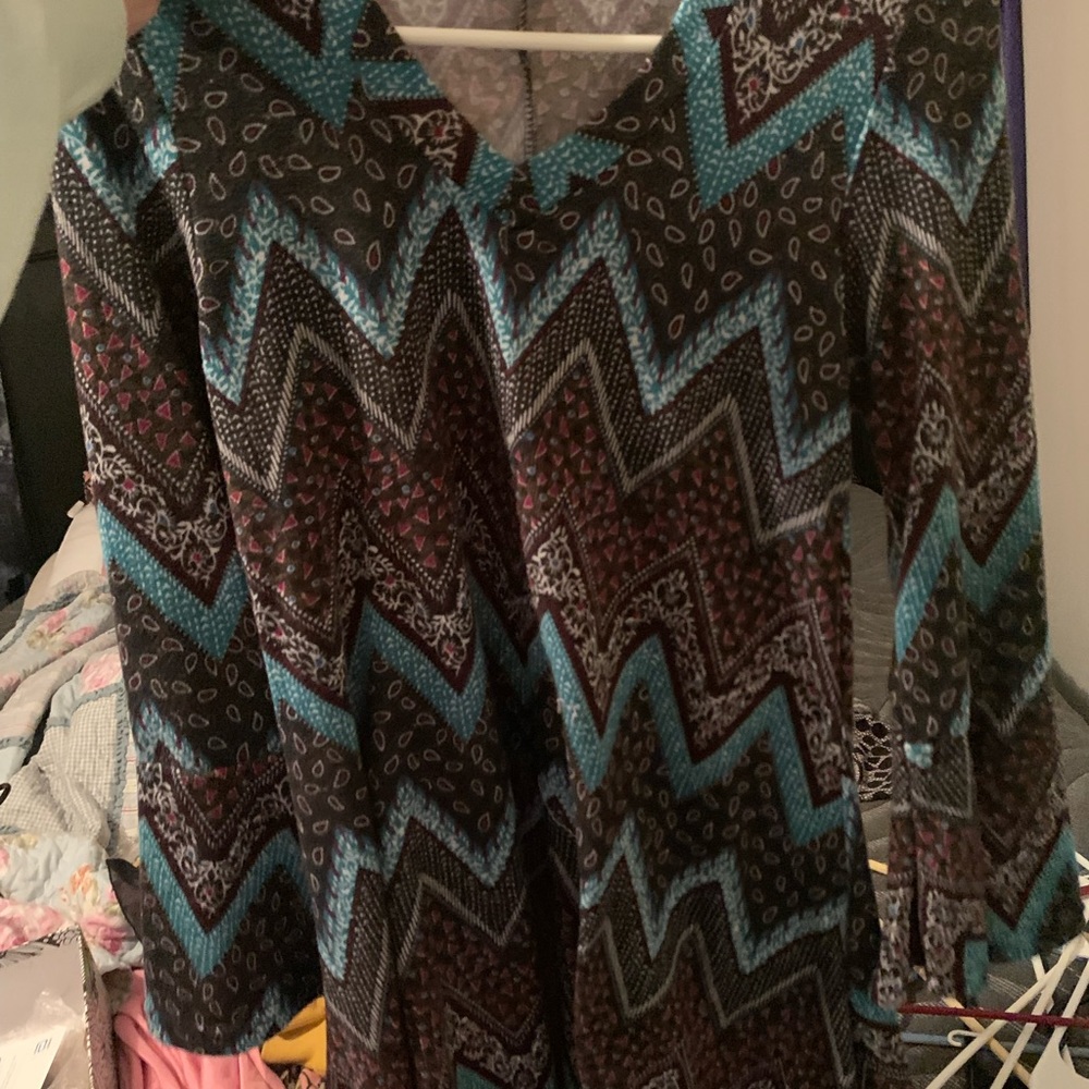 Cute Flare Bottom Tunic